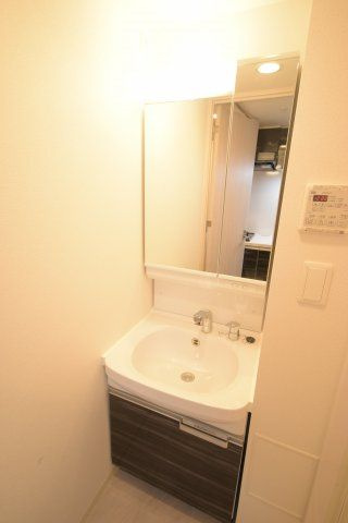 プレサンスOSAKA　DOMECITYクロスティの洗面所