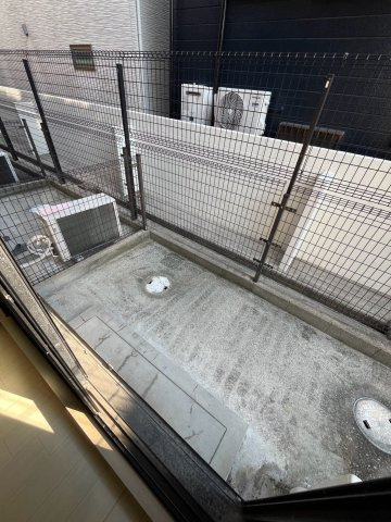 アライブ大箇のバルコニー