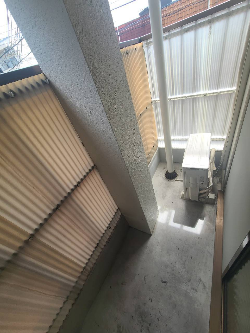 スペーシャス多田のバルコニー