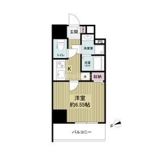 ArtizA西長堀の間取り