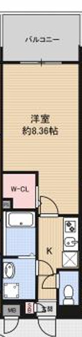 Luxe難波南の間取り