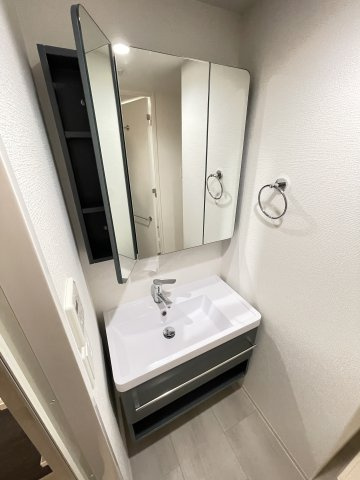セレニテ神戸駅前アリエの洗面所