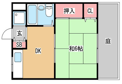 ハイム神田の間取り