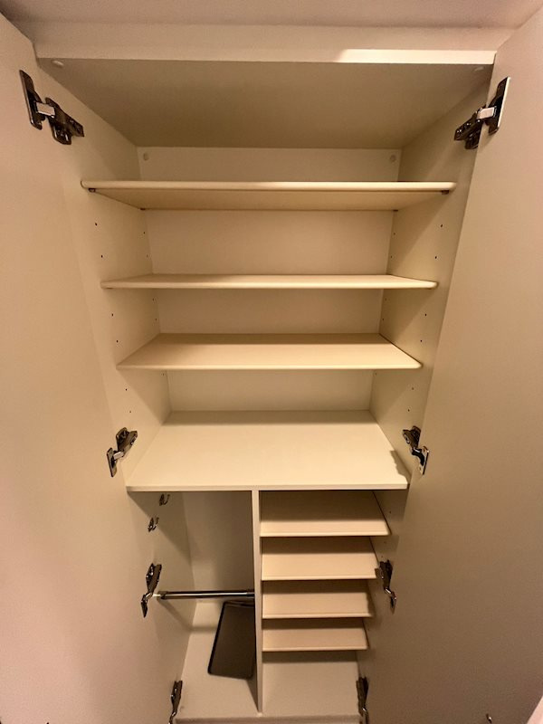 セオリー神戸アネシアの収納