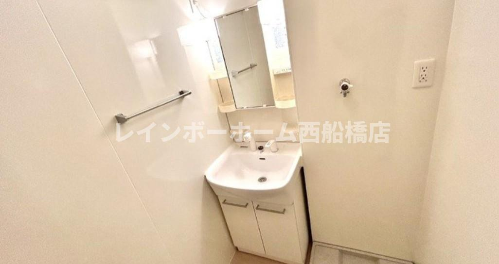 La CasaⅠの洗面所