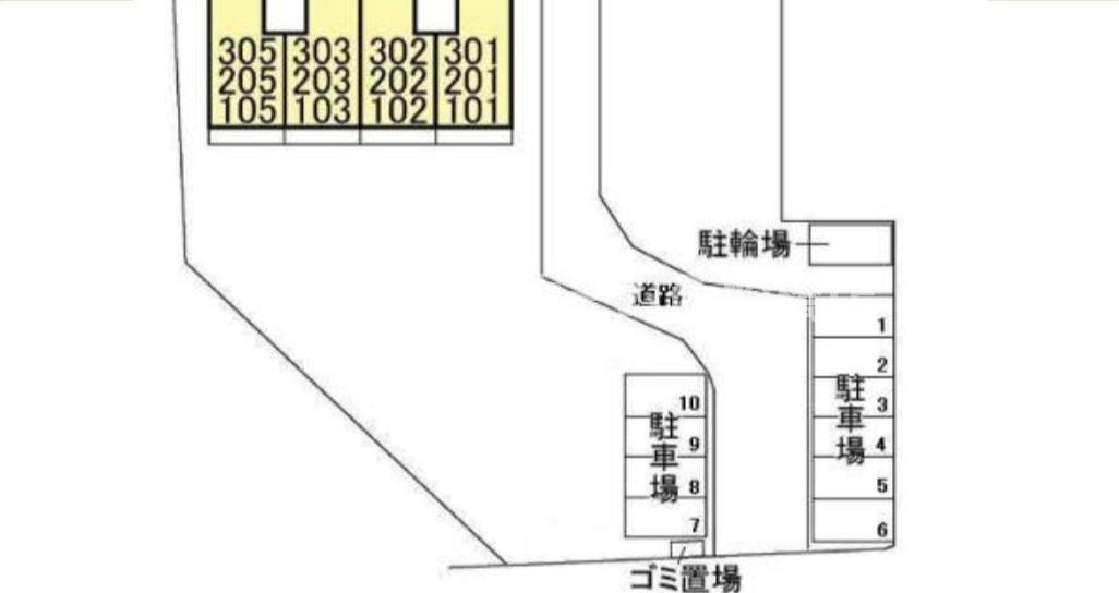 La CasaⅠの区画図