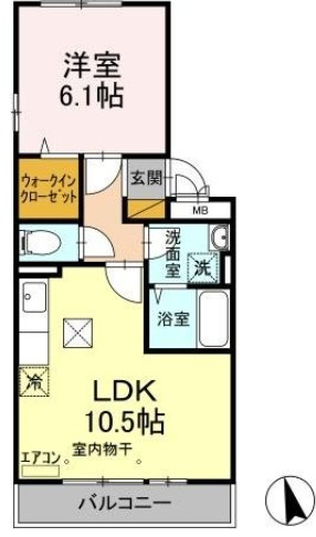 La CasaⅠの間取り