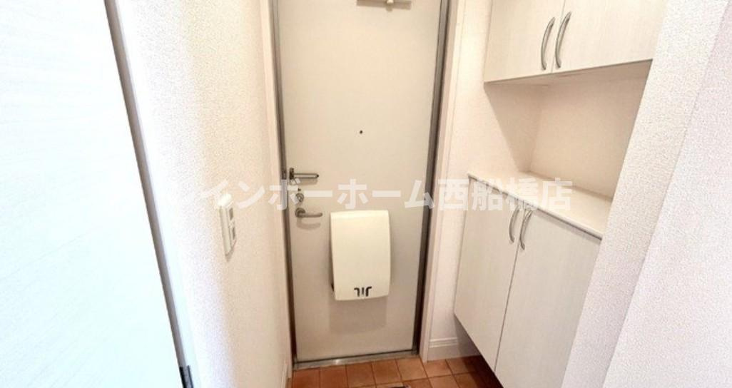 La CasaⅠの玄関
