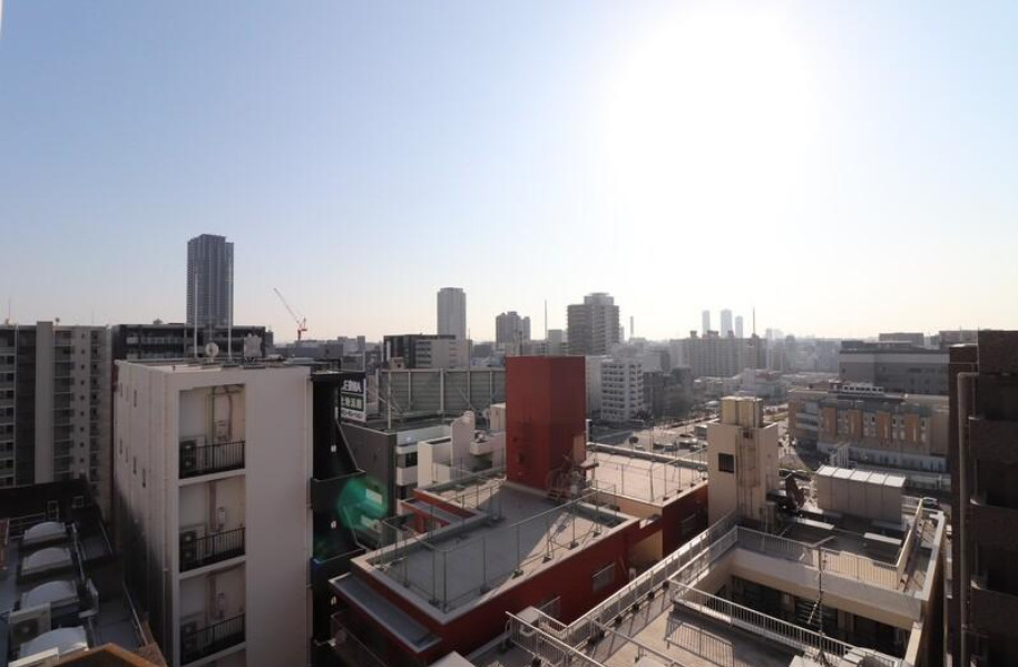 ジオタワー新町の展望