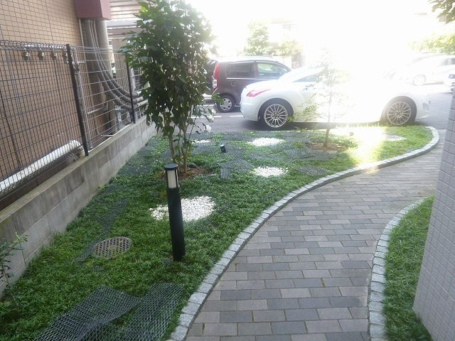 KDXレジデンス舟入幸町の庭