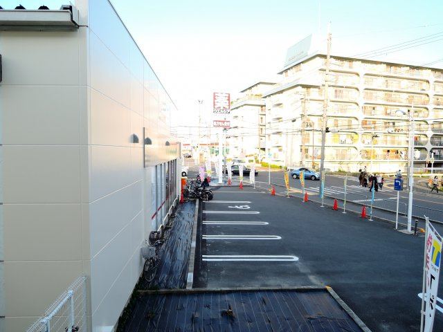 高槻市古曽部町２丁目の賃貸マンションの展望