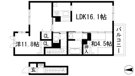 【間取り】