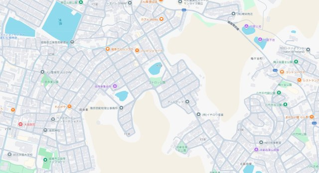姫路市田寺東　第2期　新築一戸建ての地図