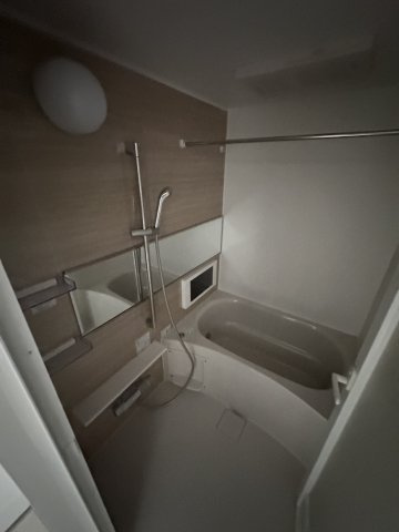 プレジオ阿波座の浴室|日々の疲れを癒すお風呂付です