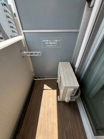 アクアプレイス天王寺Ⅱのバルコニー
