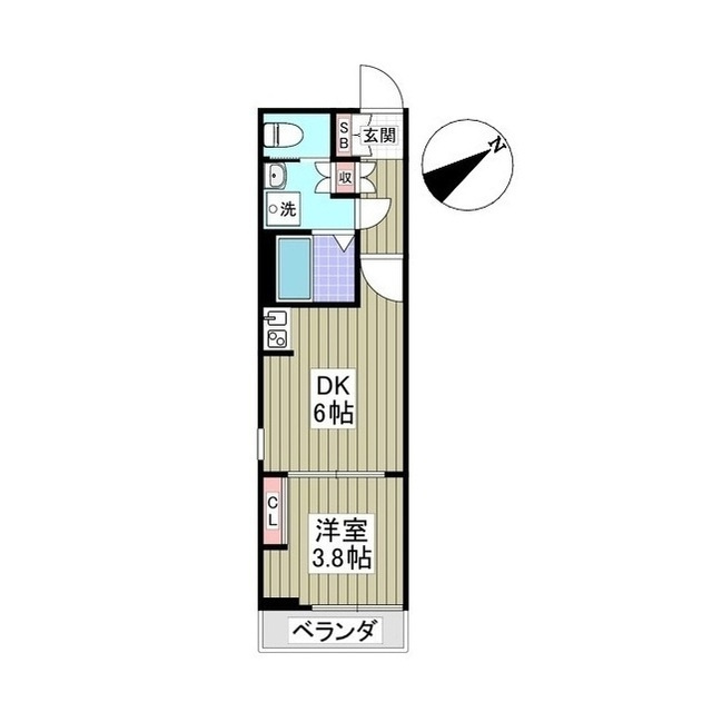 Sunny Hill Minami Hanazonoの間取り