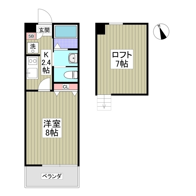 アールヴェールの間取り