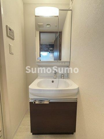 プレサンス上町台夕陽丘の洗面所