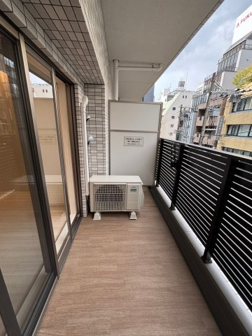 プレジオ鎗屋町のバルコニー