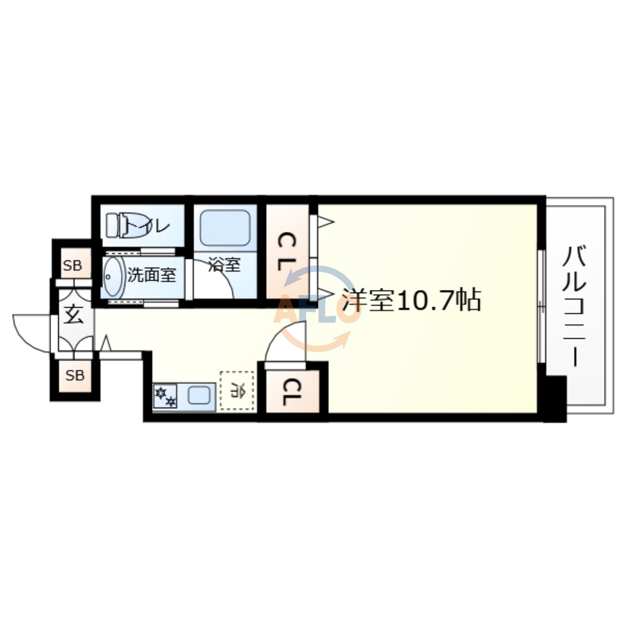 ディアグランデ難波東の間取り|ディアグランデ難波東　間取り