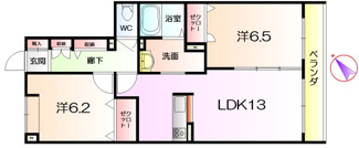 【間取り】 | シャーメゾンけやき通り