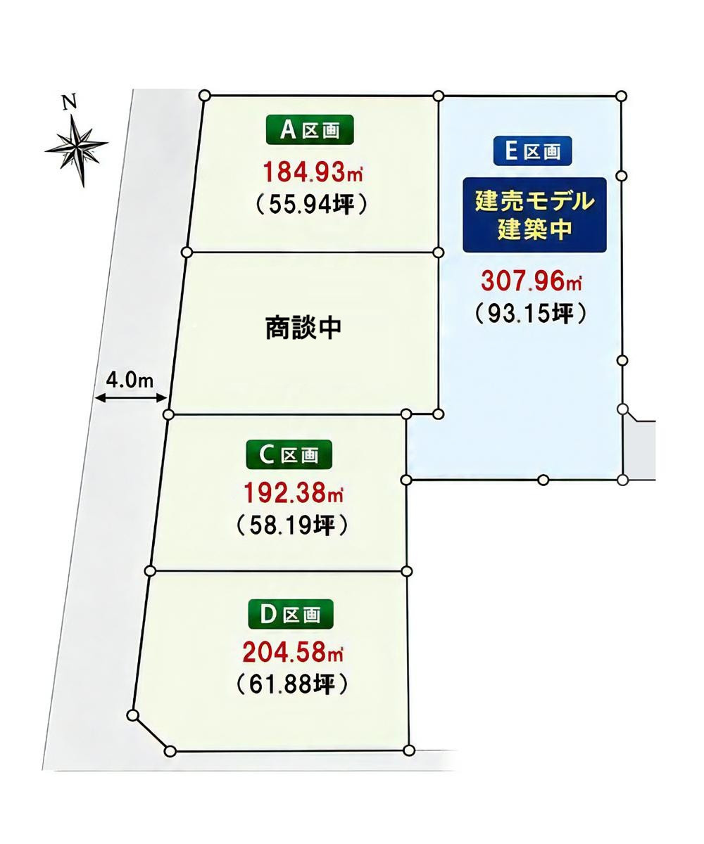 倉敷市真備町川辺分譲地（D区画）