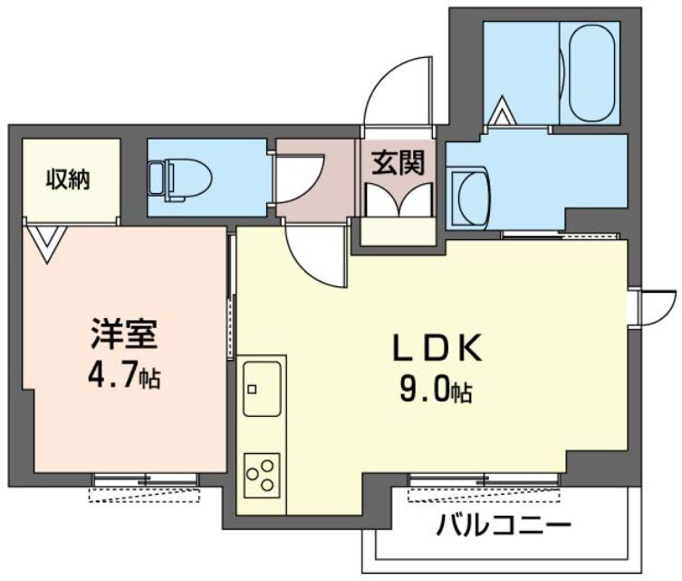 グレイス海神Ⅱの間取り