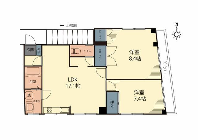 細渕ビルの間取り
