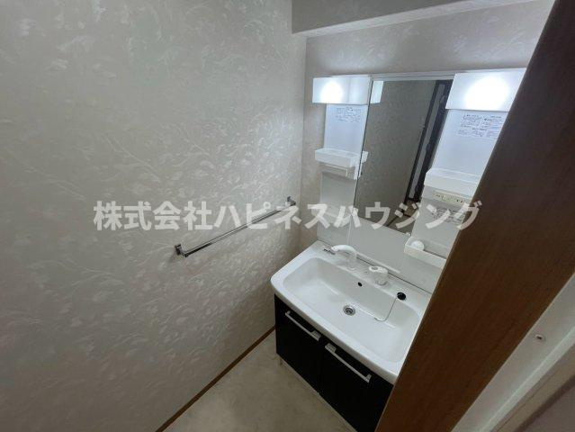 INSURANCE(インシュランス)BLDG.(ビルディング)ⅩⅢ(サーティーン)河原塚の独立洗面台