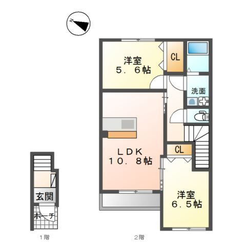 【間取り】 | ルノンロワール
