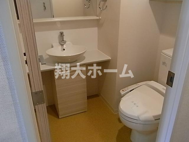 シースペース三ノ輪の洗面所