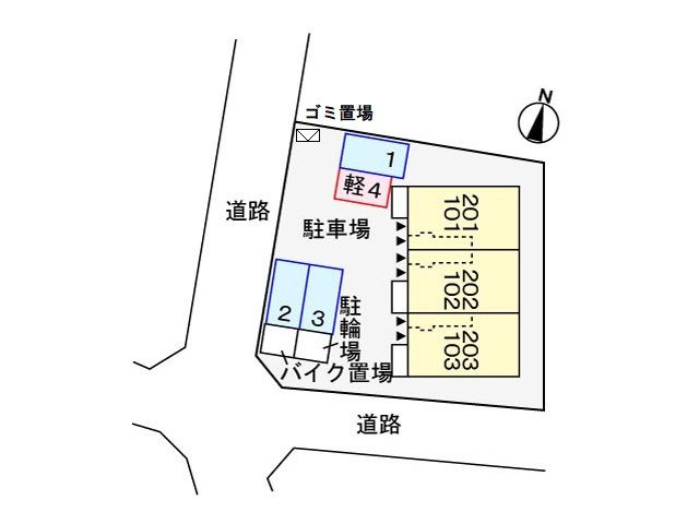 【駐車場】 | エレガンスE