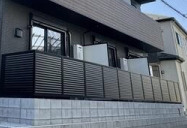 モダンオーク北柏のバルコニー