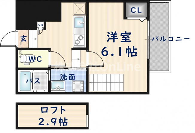 【間取り】 | あんしん＋衣摺08-7001