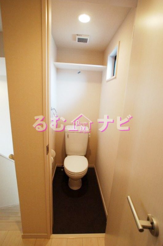 福岡市南区横手２丁目のアパートのトイレ