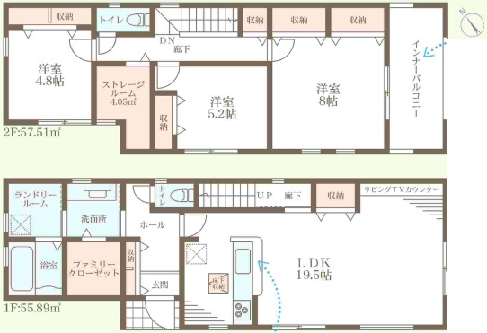 1(土)2(日)現地案内可能！　生駒郡平群町吉新の間取り|1号地