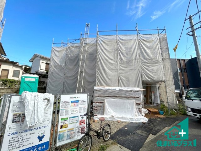 ●19(土)～23(水)現地案内可能！　生駒郡平群町吉新　全3邸の外観|お近くの同じ売主さんが建築したお家をご案内致します。実際に使われている設備をご覧ください。
