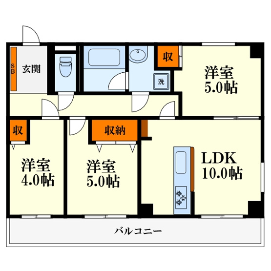 【間取り】 | 藤和シティホームズ上新庄駅前