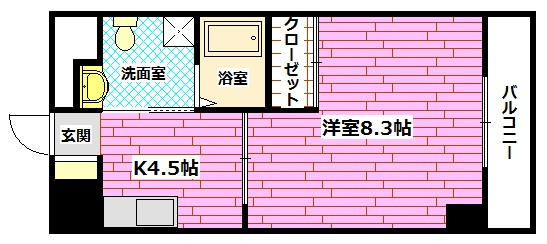 ステージT3の間取り