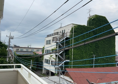 【展望】 | 中野上町新築戸建 | 眺望を気にして物件を探す場合、前面に建物が建っていないか現地で確認しましょう！前面に建物があると景色はもちろん、日当たりや風通しにも影響が出てきます。住んだ時のことを想像しながら現地見学をしましょう。