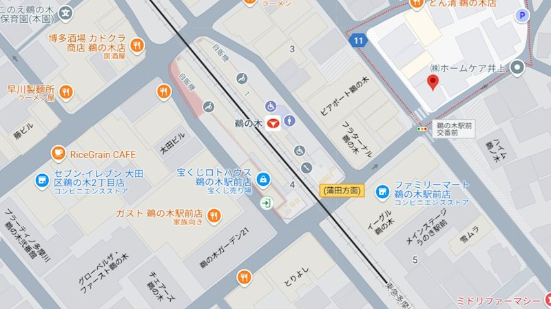 メゾン・ド・フラーズ の地図