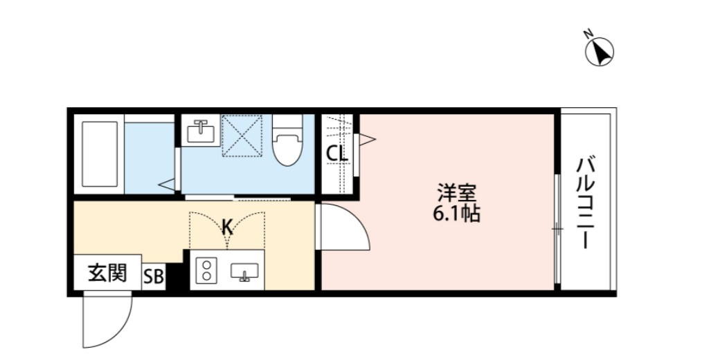 サヴォイ北千住の間取り