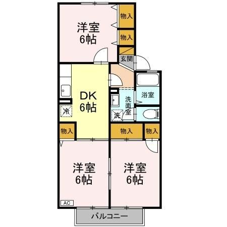 アルシュ１１の間取り