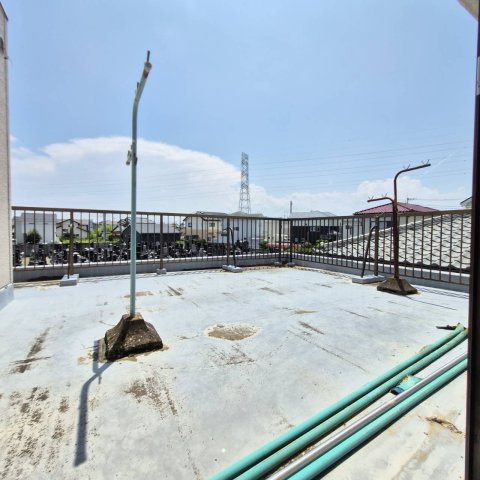 高崎市新町493-9のバルコニー