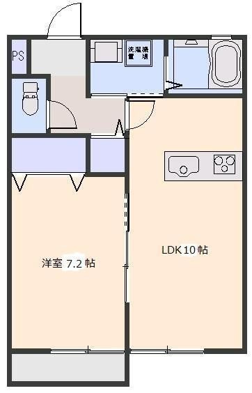 ハッピーキープの間取り
