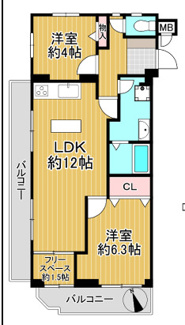  | 【エスポア八事三号棟】仲介手数料無料！表山小学校・御幸山中学校