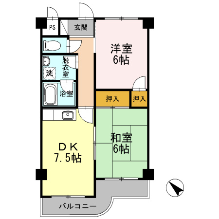スカイプラザの間取り