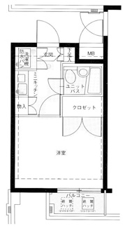 【間取り】 | メインステージ大森海岸