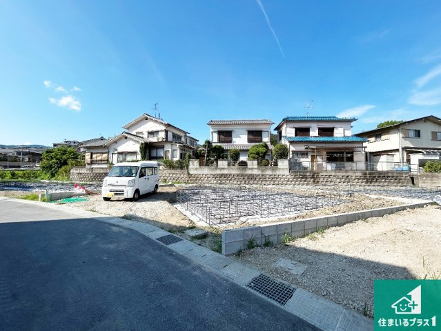 ●生駒郡平群町吉新　第3期　新築一戸建ての外観|現在建築中！落ち着いた街並みで新生活を始めることが出来そう！周辺の物件も併せてご紹介させて頂きます！
