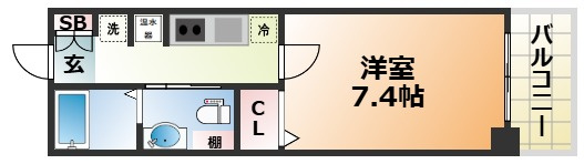 アルファレガロ兵庫の間取り